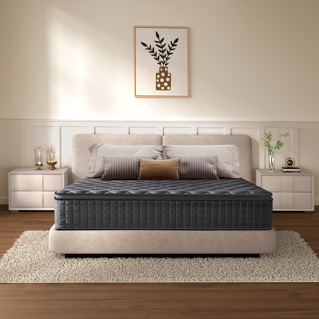 Breathable spring mattress