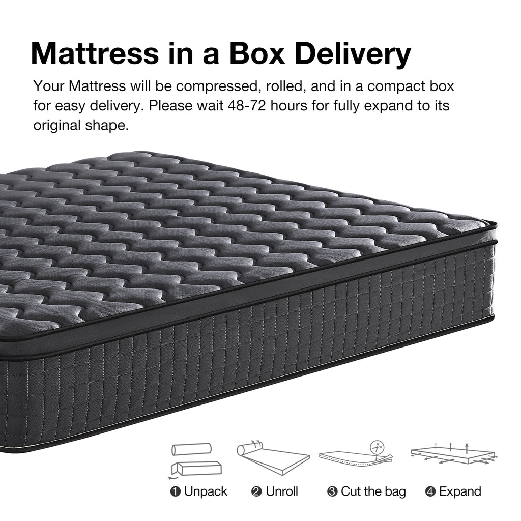 Breathable spring mattress