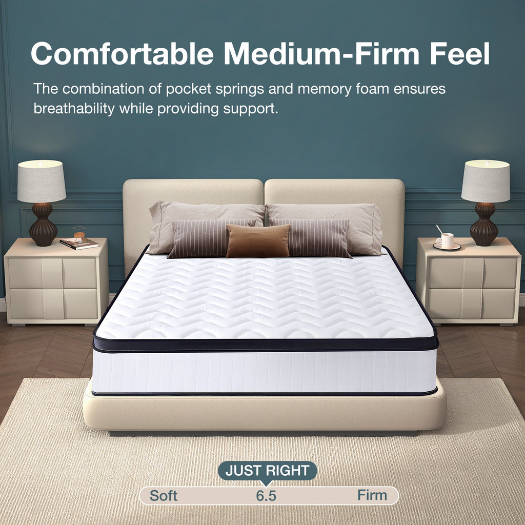 Breathable spring mattress