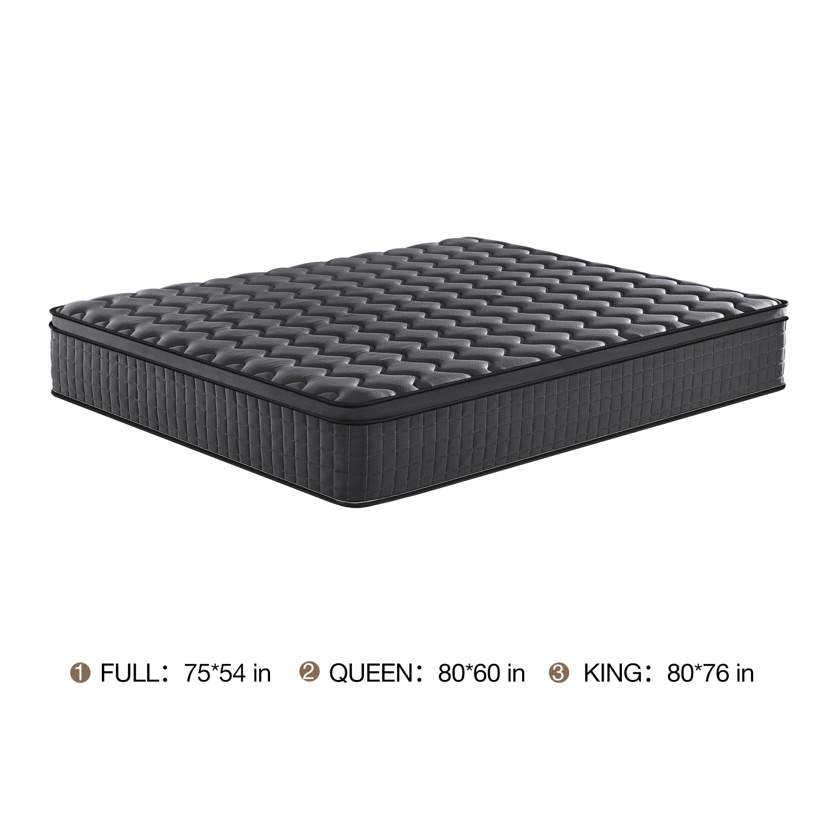Breathable spring mattress