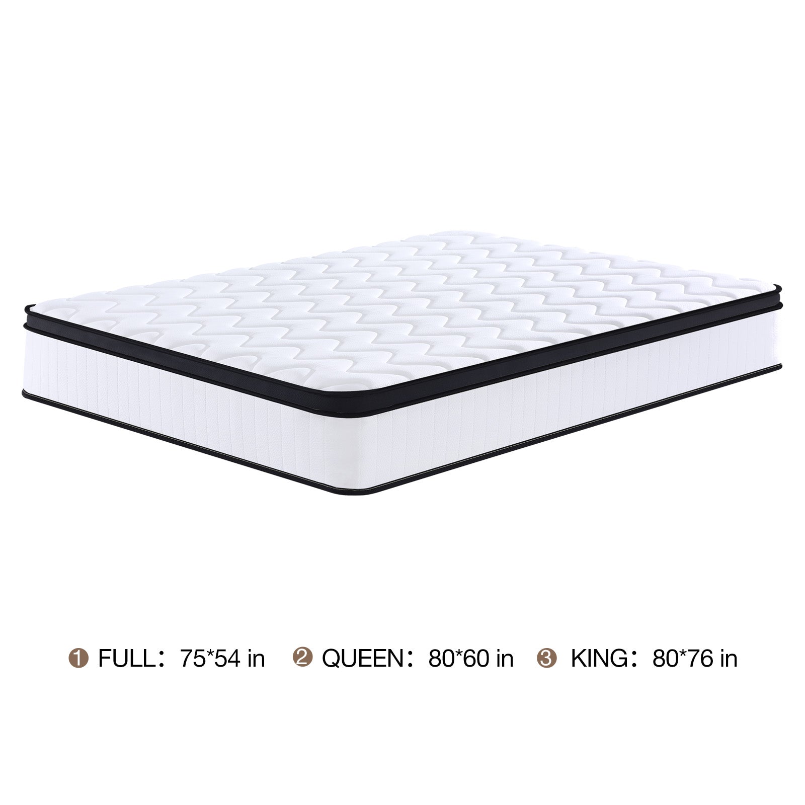 Breathable spring mattress